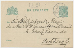 Briefkaart G. 90 A II Leiden - De Steeg 1918 - Postwaardestukken