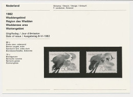 PTT Post Persbericht Em. Waddengebied 1982 - Unclassified