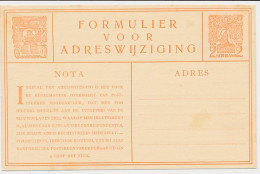 Verhuiskaart G. 8 - Postal Stationery