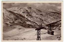 FUNIVIE DEL SESTRIERES - CAMPI DA SCI DEL SESTRIERE VISTI DA M . ALPETTE - TORINO 1932 - Vedi Retro - Formato Piccolo - Autres & Non Classés