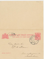 Briefkaart G. 85 II Locaal Te Amsterdam 1912 - Postal Stationery