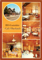 73722904 Neuhaus Rennweg HO Gaststaette Cafe Oberland Gastraeume Neuhaus Rennweg - Autres & Non Classés