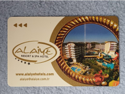 HOTEL KEYS - 2523 - TURKEY - ALAIYE HOTELS - Cartes D'hotel