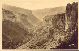 CPA - VALLEE DE LA JONTE - VUE PRISE DU ROCHER DE BOUILLERES  - Autres & Non Classés