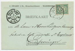 Firma Briefkaart Oldeboorn 1900 - Graanhandelaars - Ohne Zuordnung