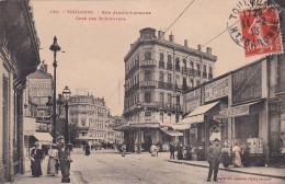 RE Nw4-(31) TOULOUSE -  RUE ALSACE LORRAINE - COTE DES BOULEVARDS - ANIMATION - COMMERCES ( CARTES POSTALES PAPETERIE ) - Toulouse