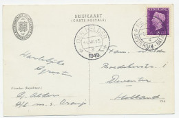 Postagent Amsterdam - Batavia (4) 1949 : Naar Deventer - Zonder Classificatie