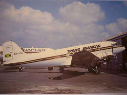 Avion / Airplane / TRANS JAMAICAN / Douglas DC-3 / Registered As 6Y-JJQ - 1946-....: Era Moderna