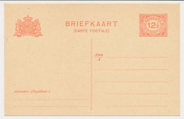 Briefkaart G. 190 Z-1 - Postwaardestukken