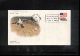 USA 1976 Space / Weltraum VIKING 1 Mars Landing Interesting Cover - United States