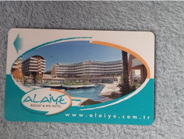 HOTEL KEYS - 2525 - TURKEY - ALAIYE HOTELS - Hotelkarten