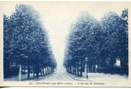 CPA - FONTENAY-SOUS-BOIS - AVENUE DE FONTENAY (1937) - Fontenay Sous Bois