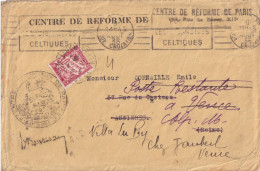 Poste Restante Sur Franchise (1938). - 1859-1959 Storia Postale