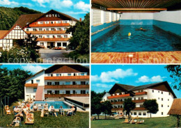 73722853 Auetal Waldhotel Muehlenhof Pool Auetal - Autres & Non Classés