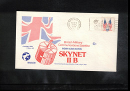 USA 1974 Space / Weltraum British Military Communications Satellite SKYNET II B Interesting Cover - Etats-Unis