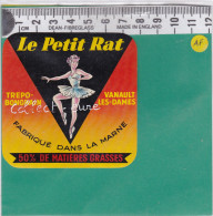 C1210  FROMAGE LE PETIT RAT TREPO BONGRAIN VANAULT LES DAMES  MARNE 50 % - Cheese
