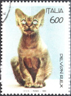 ITALIA, ITALY, FAUNA, FELINI, 1993, USATI Scott:IT 1926, Yt:IT 2005 - 1991-00: Used