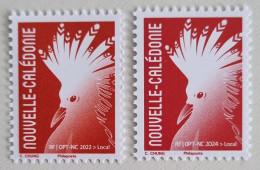 CAGOU ROUGE LOCAL 2022 & 2024 TB - Neufs