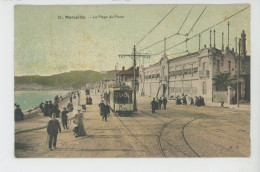 MARSEILLE - La Plage Du Prado (tramway ) - Castellane, Prado, Menpenti, Rouet