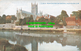 R550218 C. 39131. Worcester Cathedral From River. S. W. Celesque Series. Photoch - World