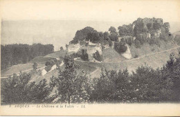 CPA  - ARQUES - LE CHATEAU ET LA VALLEE (IMPECCABLE - Arques-la-Bataille