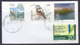 Svizzera / Suisse / Switzerland 2022 / 2008 Bids, Monticola Saxatilis, River Aare, Mountains, Scorpions - Different Used - Used Stamps