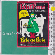 C1221 FROMAGE PATE DE BRIE LINCET ANGLURE  MARNE 53 % LE PETIT RENE 150 Gr VARIANTE - Käse