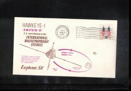 USA 1974 Space / Weltraum Satellite EXPLORER 52 - HAWKEYE-1  Interesting Cover - USA