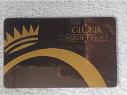 HOTEL KEYS - 2531 - TURKEY - GLORIA VERDE RESORT - Hotel Keycards