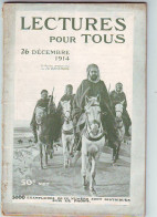 LECTURE POUR TOUS 26 DECEMBRE 1914 - - VOIR SOMMAIRE Dans La Description - 1900 - 1949