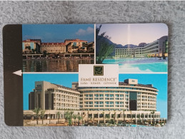 HOTEL KEYS - 2533 - TURKEY - FAME RESIDENCE - Hotel Keycards