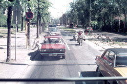 1977 TAXI DATSUN NISSAN OSLO NORGE AMATEUR 35mm DIAPOSITIVE SLIDE Not PHOTO No FOTO NB4111 - Diapositivas