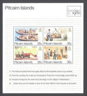 Pitcairn Islands - 1980 London'80 Block MNH__(THB-782) - Pitcairninsel