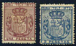 Cuba Telégrafos (1879) - Cuba (1874-1898)