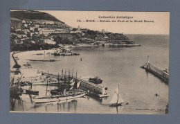 CPA - 06 - Nice - Entrée Du Port Et Le Mont Boron - Non Circulée - Sonstige & Ohne Zuordnung