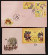 FDC Vietnam Viet Nam With Imperf Stamps And Souvenir Sheet 2007 : Highland / Costume / Music (Ms963) - Viêt-Nam