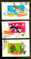 2009 FRANCE N 268 / 270 FÊTE DU TIMBRE TEX AVERY COYOTE . BIP BIP ET GROSMINET - OBLITERE - Used Stamps