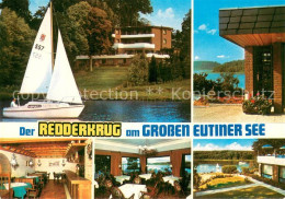 73722605 Eutin Restaurant Der Redderkrug Eutiner See Segelboot Eutin - Eutin