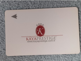 HOTEL KEYS - 2536 - TURKEY - KAYA PRESTIGE - Hotel Keycards