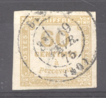 France   -  Taxe   :  Yv  8  (o)  Faux - 1859-1959 Gebraucht