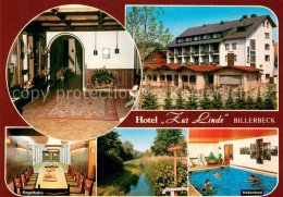 73722571 Billerbeck Lippe Hotel Zur Linde Kegelbahn Hallenbad Billerbeck Lippe - Bad Meinberg