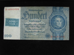 ALLEMAGNE  - 100 Hundert  Reichmark 1935    **** EN ACHAT IMMEDIAT **** - 100 Reichsmark