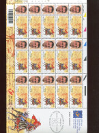 Belgie 2996 Belgica 2001 Gepersonaliseerde Zegels In Volledig Vel MNH RR Robert Ennekens - Mint