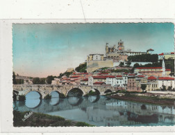 21 DEPT 34 : édit. Narbo N° 8: Béziers Le Pont Vieux Et La Cathédrale Saint Nazaire - Beziers
