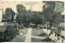 CPA -ENGHIEN-LES-BAINS - LE PARC DES ROSES - Enghien Les Bains