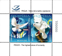 Albania Stamps 2023. Europa CEPT: Peace. Dove, Bird. Set MNH - Albania