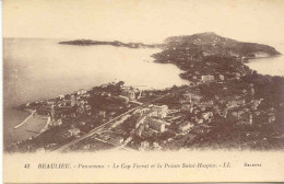 CPA -BEAULIEU - PANORAMA - LE CAP FERRAT (IMPECCABLE) - Beaulieu-sur-Mer