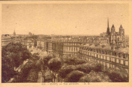 CPA - DIJON - VUE GENERALE (BELLE CARTE) - Dijon