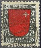 Schweiz Suisse 1920: Kantonswappen Schwyz Zu WI 15 Mi 153 Yv 176 Mit Stempel LE NOIRMONT ?.XII.20 (Zu CHF 25.00) - Gebruikt