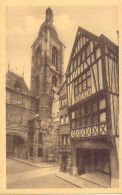 CPA -ROUEN - AGENCE CREDIIT LYONNAIS -  RUE GROS HORLOGE (BELLE CARTE DE COLLECTION) - Rouen